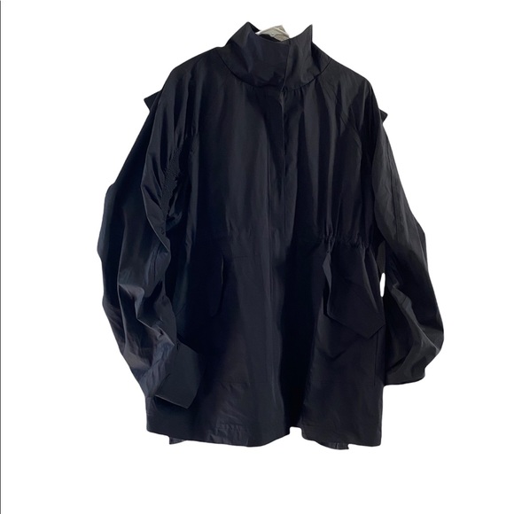 Fabletics Giana Black Oversized Jacket - Picture 7 of 9